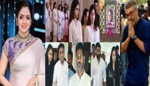 Sridevi Chennai Prayer Meet: AR Rahman, Thala Ajith and Suriya condole with Boney Kapoor, Jahnvi and Khushi (Pics Inside)