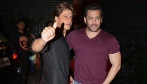 Shah Rukh Khan takes dig at Salman Khan says, 'You are earning 300 crores, I have to take Filmfare'