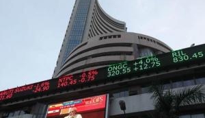 Sensex rises by over 100 points, Nifty above 11,700 as Rupee gains 19 paise