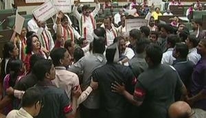 Telangana Assembly: 2 Cong MLAs expelled, 9 suspended