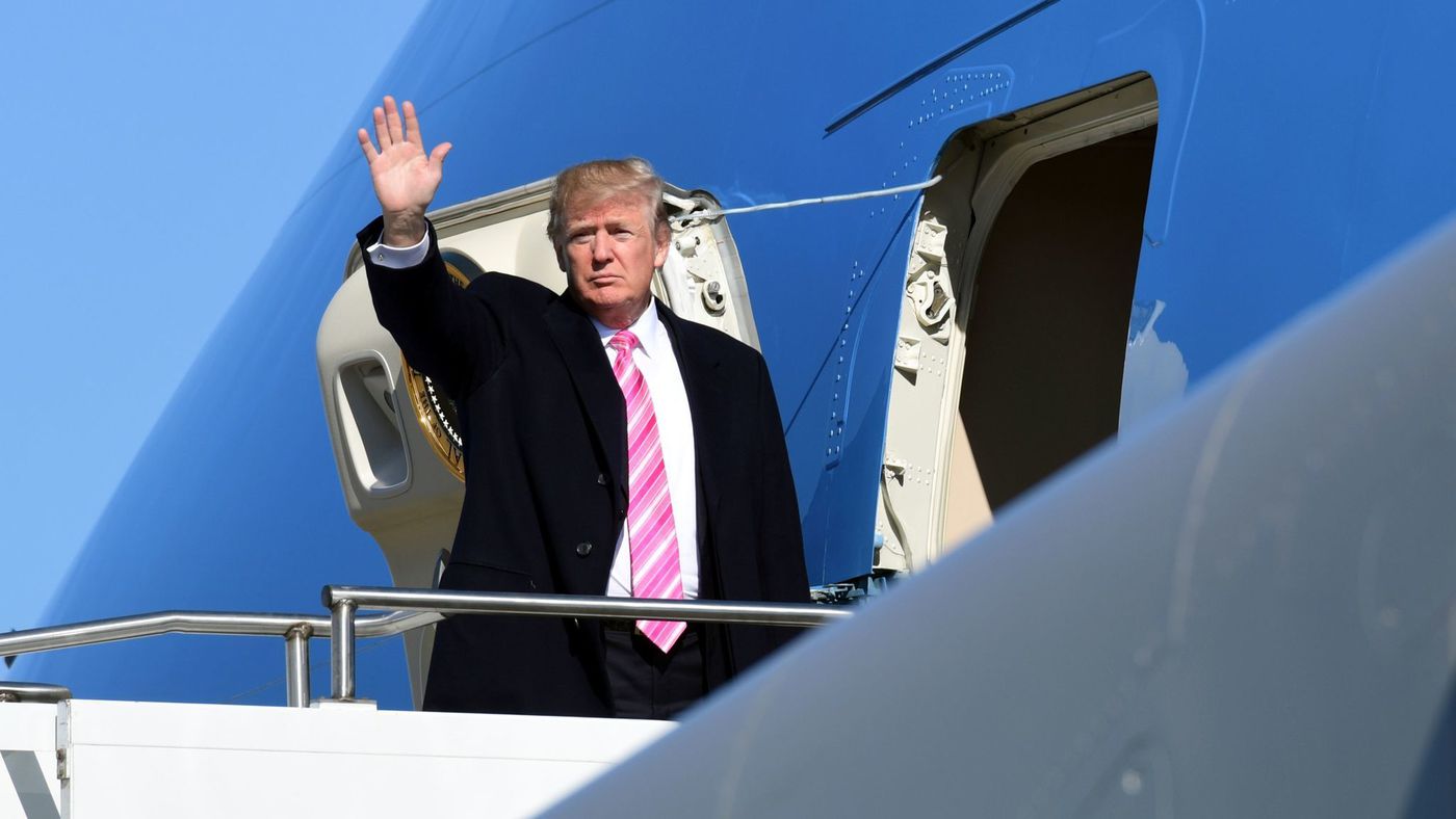 Trump visits California first time as President