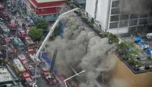 Philippine hotel fire four killed, at least 19 trapped 