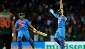 Nidahas Trophy final: Dinesh Karthik finishes it off in MS Dhoni style; see video  