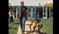Amazon's billionaire Jeff Bezos took his robot dog for a walk