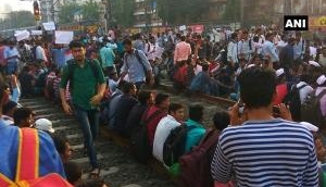 Rail-roko protest: Students stall rail services in Mumbai