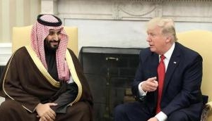 Saudi Prince Salman arrives in US on a three-day state visit 
