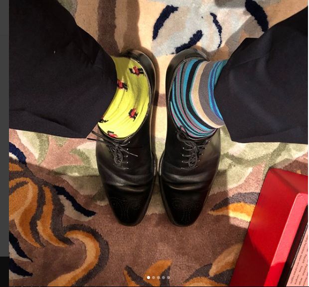  ‪‪World Down Syndrome Day:  Malaysian minister,  Khairy pays tribute with mismatched socks
