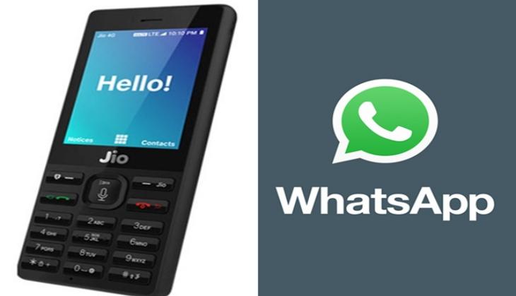 Jio Phone may soon get WhatsApp support