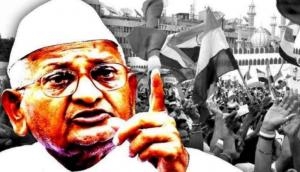 Social activist Anna Hazare begins hunger strike over Lokpal