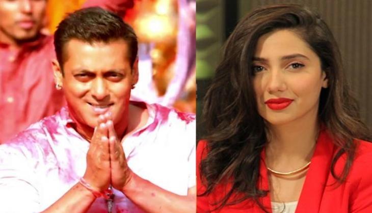 Salman khan and Mahira khan
