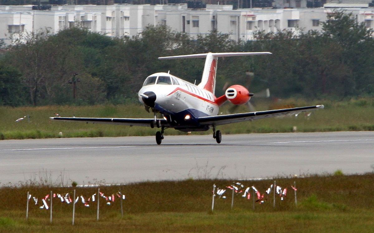 NAL Saras, India's first passenger plane designed by Hindustan Aeronautics Limited