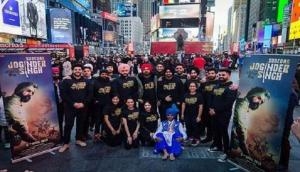  Subedar Joginder Singh's music unveiled with Ishq Da Tara at the Times Square, New York