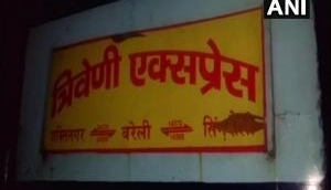 Triveni Express engine derails near Bareilly junction