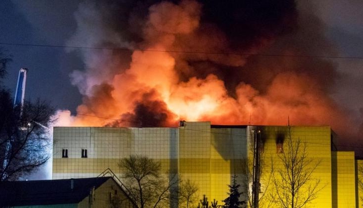 russia fire