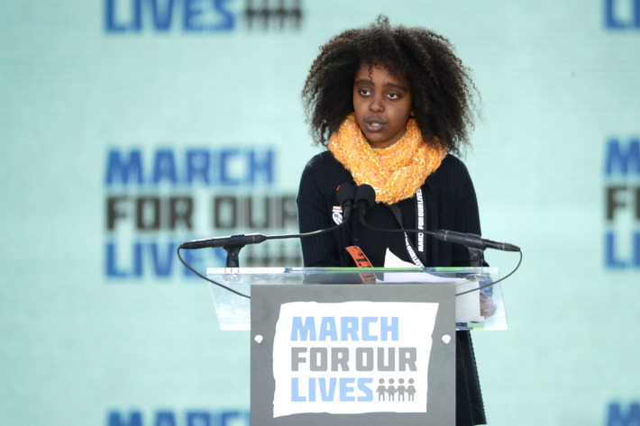 March For Our Lives: Naomi Wadler's powerful message inspired People of Color