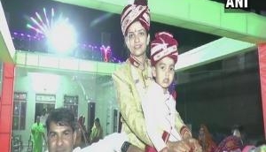 Rajasthan: Bride rides horse as pre-wedding ritual
