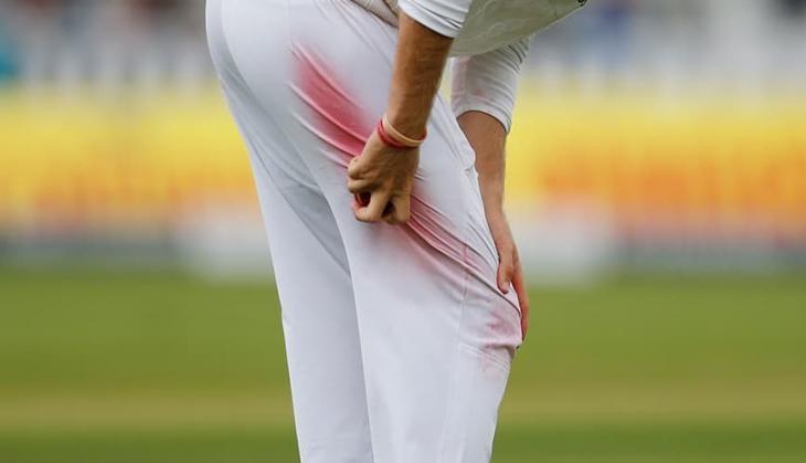 Cricketer Rubbing Ball
