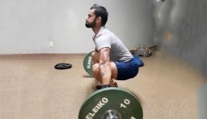 Indian skipper Virat Kohli inspires fans to get fit, after his training session; see video 