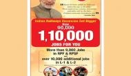 Vacancy in Indian Railways hiked by 20,000