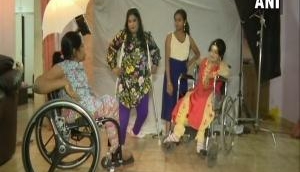 Hyderabad: Contestants of differently-abled beauty pageant participate in photoshoot
