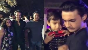 Race 3 actor Salman Khan's nephew Aahil turns two, birthday celebrated in Dubai; see video
