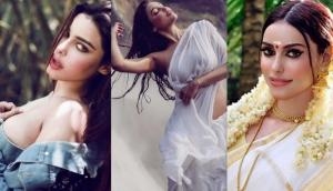 E​x-Bigg Boss contestant Gizele Thakral's wet saree look will remind you of Mandakini from Ram Teri Ganga Maili​ (Pics inside)