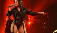  Watch: Pop Star Demi Lovato's US tour ended in seductive kiss with Kehlani
