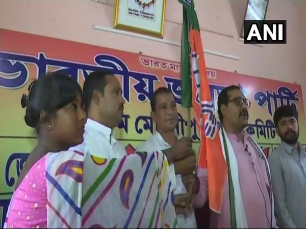 Former TMC, CPI-M leader join BJP