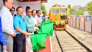 Railways introduces dynamic tamping express machines for track maintenance