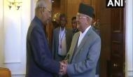 Oli meets President Kovind, will discuss India-Nepal issues