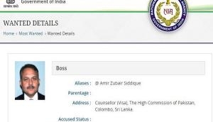 NIA puts ex-Pak diplomat on 'wanted' list