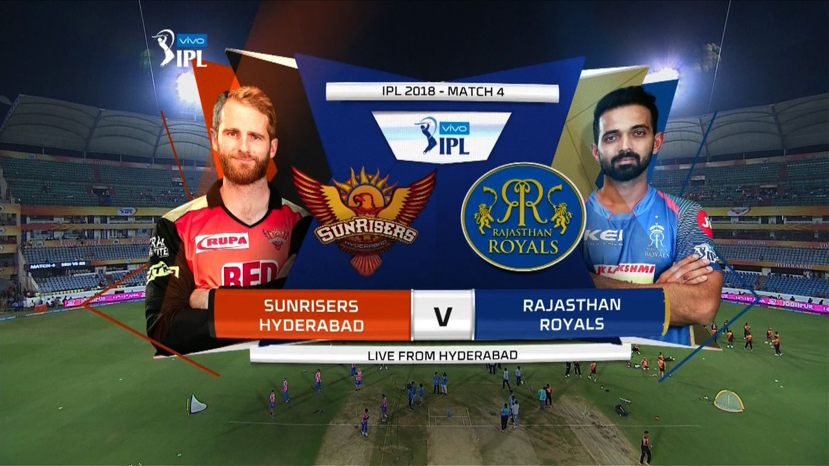 IPL 2018, SRH v RR: Ajinkya Rahane led team sets the target of 126 runs for Kane Williamson's team