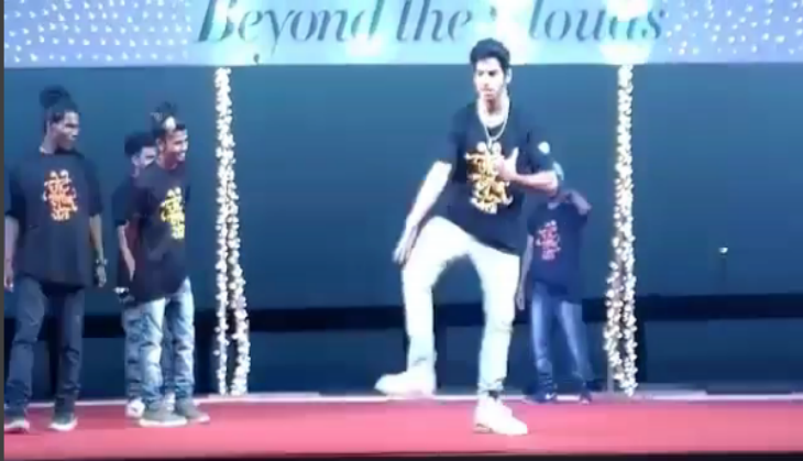 shahid kapoor brother ishaan khatter amazing dance video viral