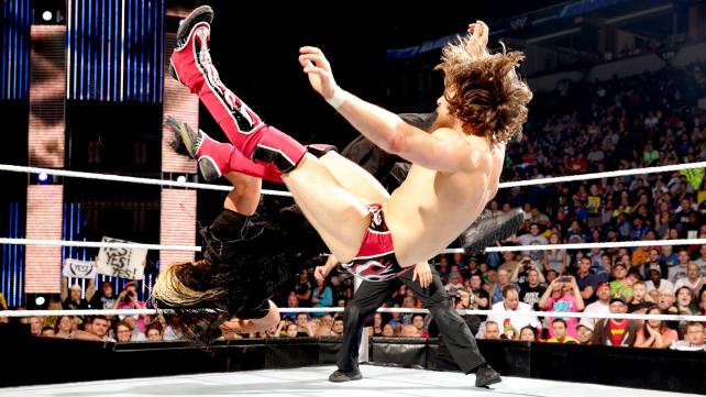 ‪WrestleMania 34: ‪Yes! Yes! Daniel Bryan‬ return to WWE after 3 Years with a brave show