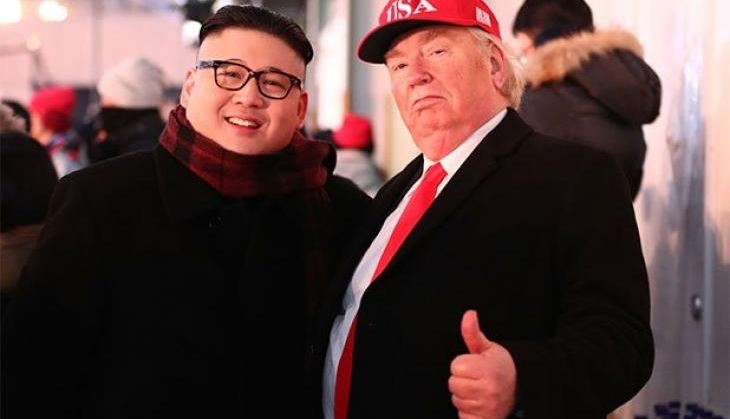 Kim Jong-un and Donald Trump