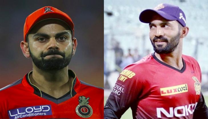 IPL 2018: After Virat Kohli rued his own poor batting in team's opening match; here's what KKR's Dinesh Karthik said about RCB's skipper