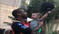 IPL 2018, SRH v RR : Man of the match Shikhar Dhawan shares an adorable video with son Zoravar, video goes viral