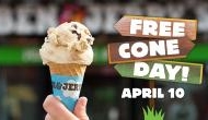 Ben & Jerry's is giving away free ice cream cone to celebrate spring 