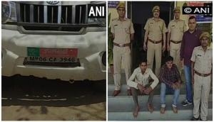 Rajasthan: Miscreants arrested for shooting at villagers using BJP vehicle