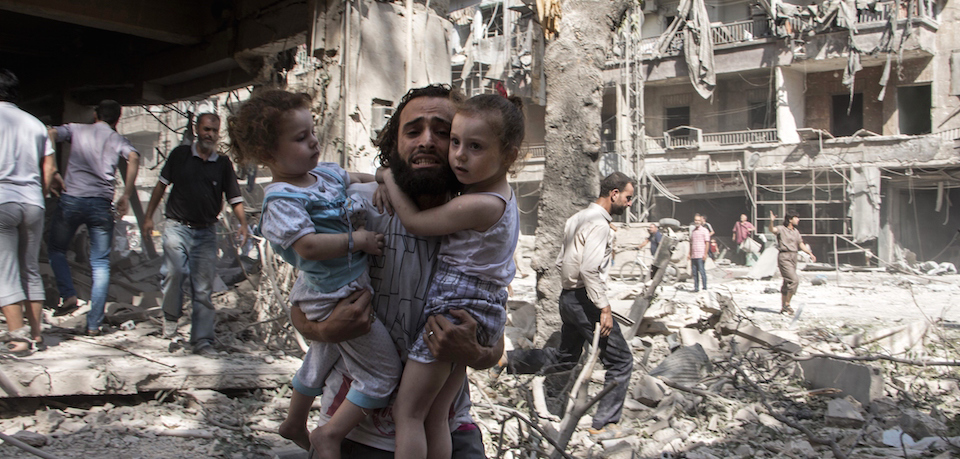 Syria chemical attack: While Russia warns US, Trump cancels trip as western leaders mull joint military attack