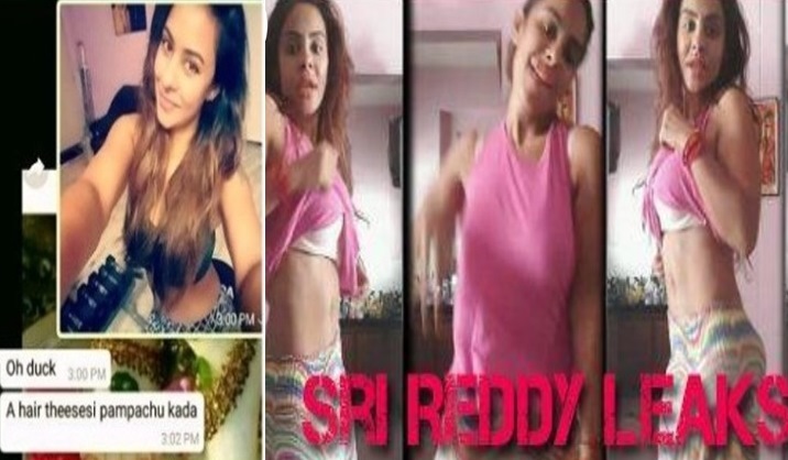Sri Reddy Leaks: Telugu actress releases extreme dirty Whatsapp chats of this actor, semi nude pics goes viral