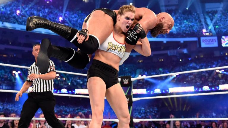 WWE WrestleMania: Ronda Rousey axed Triple H and Stephanie McMahon claiming that she was the next superstar