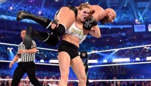 WWE WrestleMania: Ronda Rousey axed Triple H and Stephanie McMahon claiming that she was the next superstar