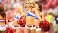 'I hope you get raped!': Horrors of cheerleaders' lives where arms around the waist and kisses on the cheek are a routine affair
