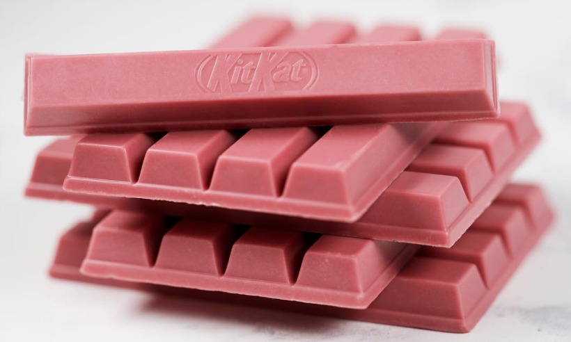 Nestle released berry-fruitness pink Kitkat with Ruby chocolate in United Kingdom