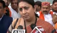 Smriti Irani decries Congress chief Rahul Gandhi for PM ambitions