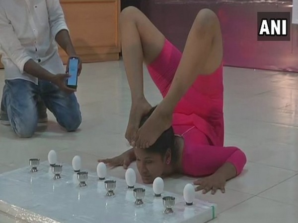 Coimbatore student attempts Guinness World Records in yoga