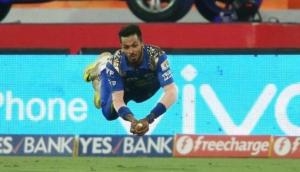DD vs MI, IPL 2018: Hardik Pandya's this flying catch will give you some Jonty Rhodes memories, see video