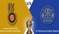 RCB vs RR, Match 11 IPL 2018: Virat Kohli wins the toss and elects to bowl first