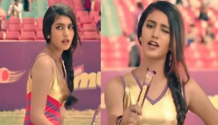 priya prakash new munch ad video viral
